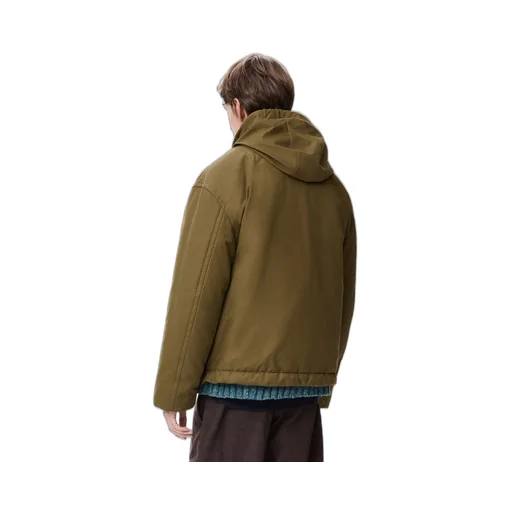 Padded Jacket In Technical Cotton