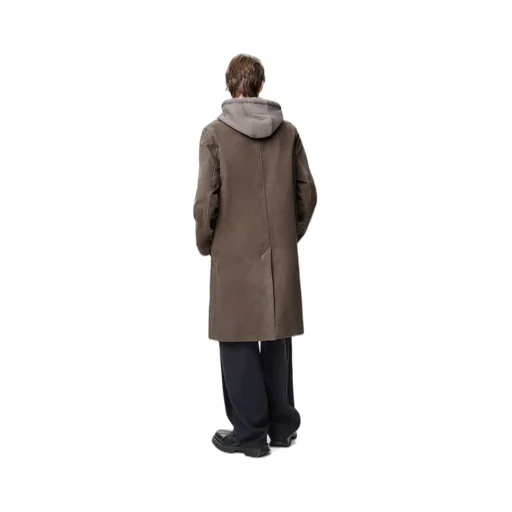 Coat In Cotton Blend