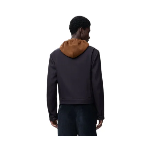 Zip-Up Jacket In Wool