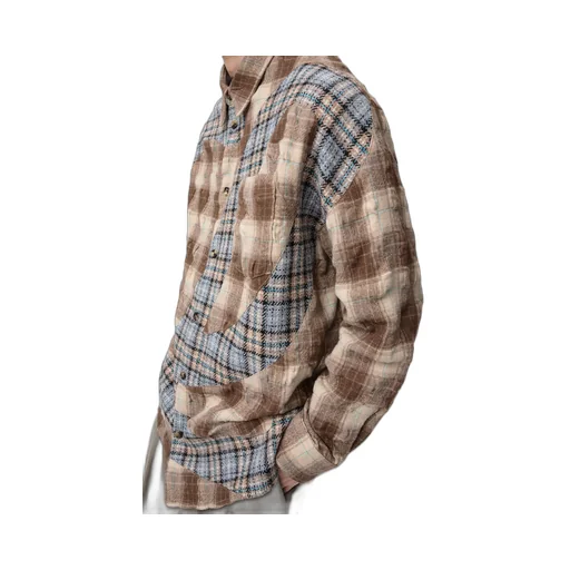 Shirt In Wool And Cotton