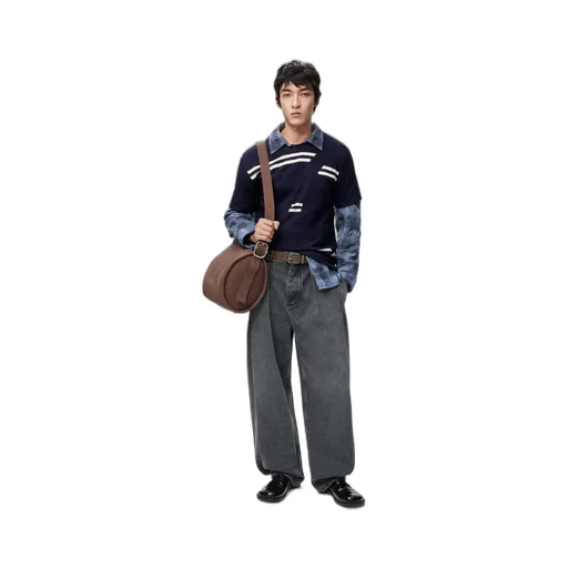 Oversized Fit T-Shirt In Wool