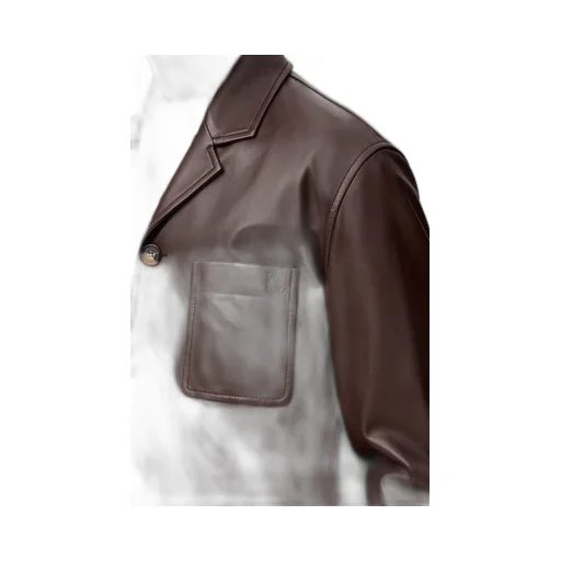 Workwear Jacket In Nappa Lambskin