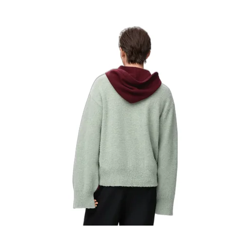Trompe L'oeil Sweater In Wool