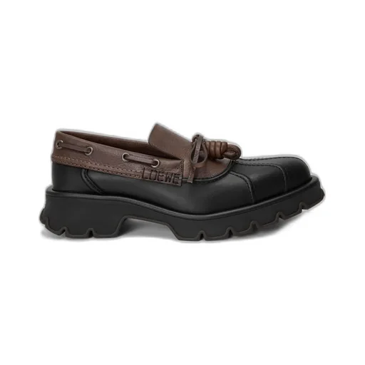 Bobby Derby In Calfskin And Vegetable-Tanned Calfskin