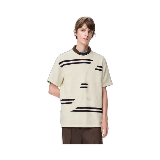 Oversized Fit T-Shirt In Wool