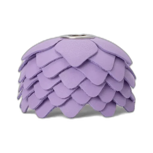 Small Flower Charm In Calfskin