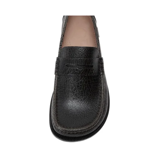 Campo Loafer In Cracked Calfskin