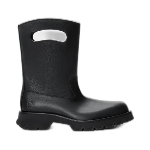Bobby Boot In Grained Vegetable-Tanned Calfskin