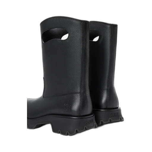 Bobby Boot In Grained Vegetable-Tanned Calfskin