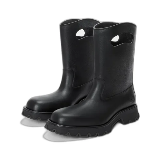 Bobby Boot In Grained Vegetable-Tanned Calfskin