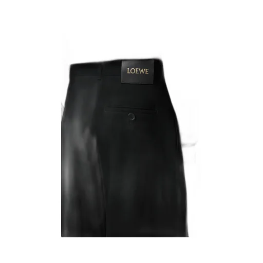 Belted Trousers In Wool