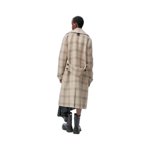 Coat In Wool And Cashmere Blend