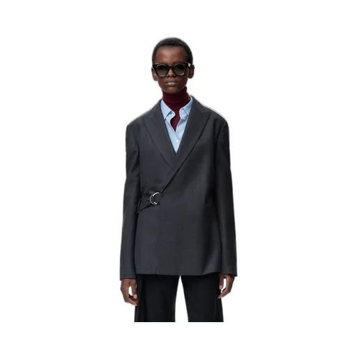 Draped Jacket In Wool