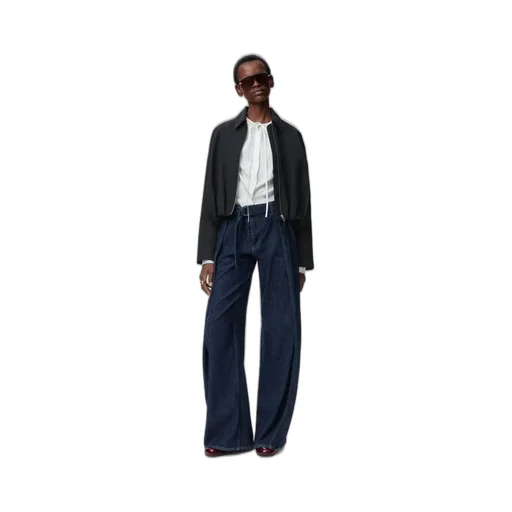 Draped Jacket In Wool