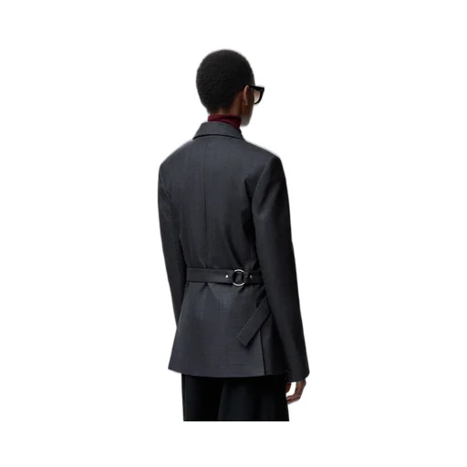 Draped Jacket In Wool