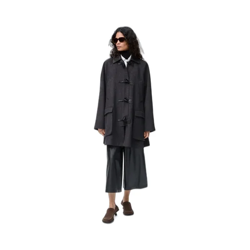 Coat In Wool And Cashmere