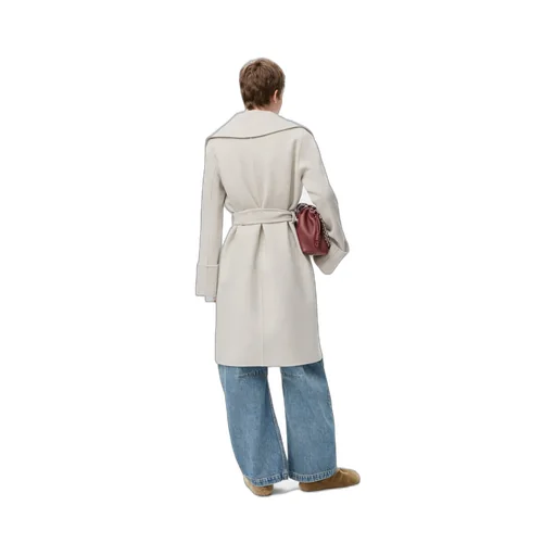 Belted Coat In Cashmere
