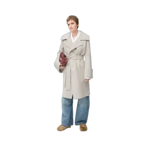 Belted Coat In Cashmere