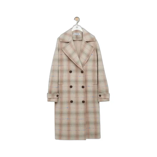 Coat In Wool And Cashmere Blend