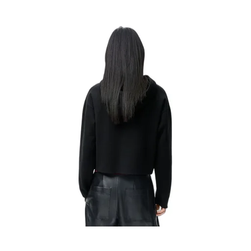 Zip-Up Hoodie In Wool