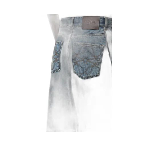Barrel Jeans In Denim