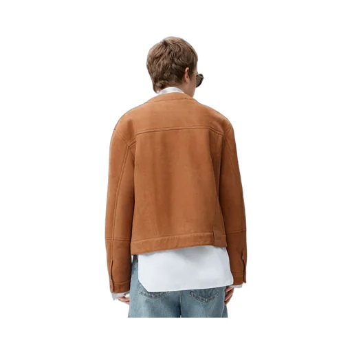 Cardigan In Shearling