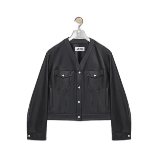 Cardigan In Nappa Lambskin