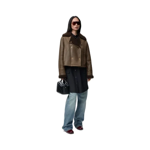 Jacket In Shearling