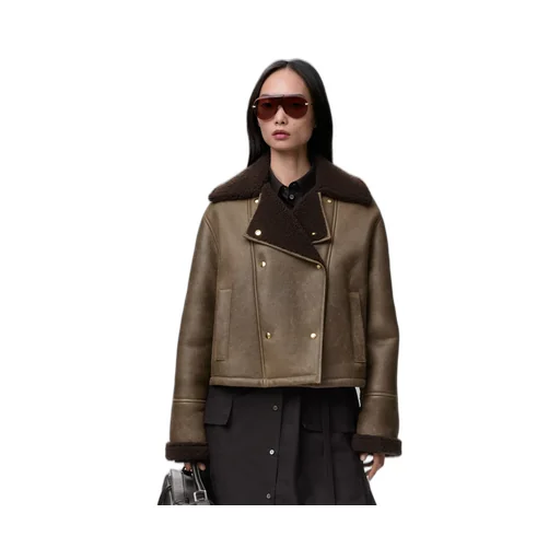 Jacket In Shearling