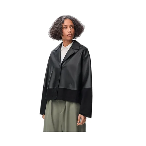 Pyjama Blouse In Nappa Lambskin