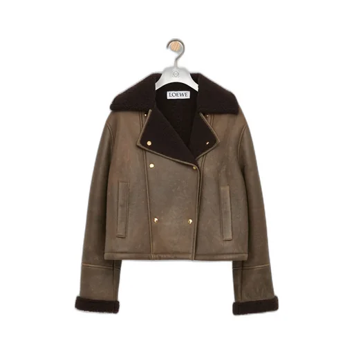 Jacket In Shearling
