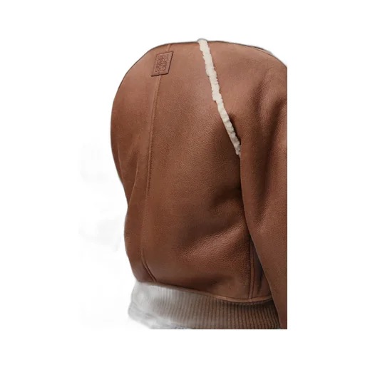 Bomber Jacket In Shearling