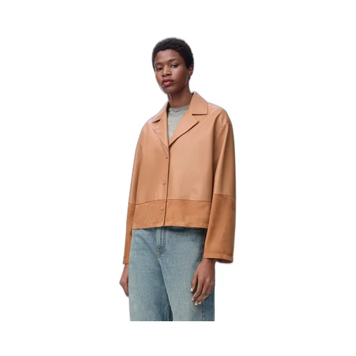 Pyjama Blouse In Nappa Lambskin