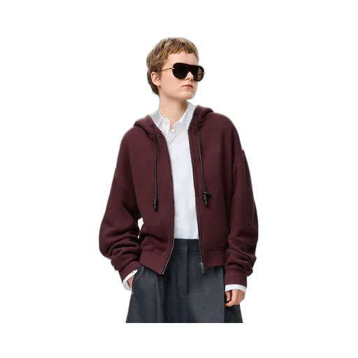 Flamenco Hoodie In Cotton And Cashmere