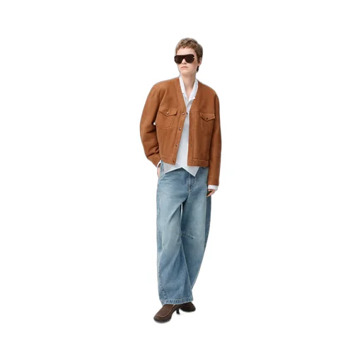 Cardigan In Shearling