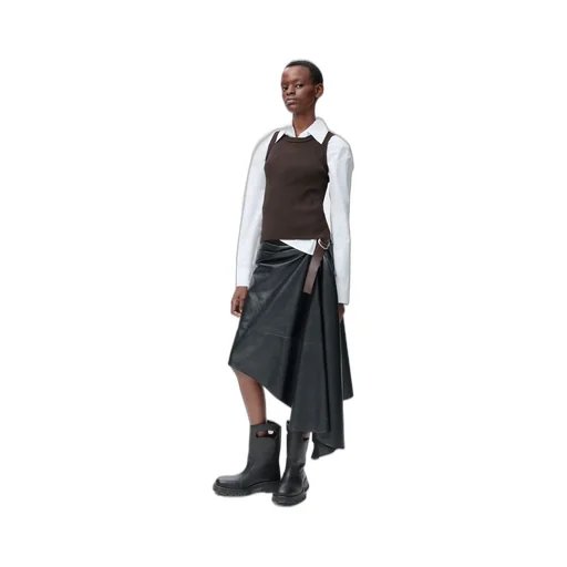 Anagram Tank Top In Stretch Viscose