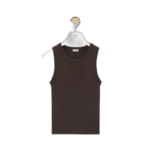 Anagram Tank Top In Stretch Viscose
