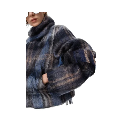 Jacket In Mohair And Wool Blend