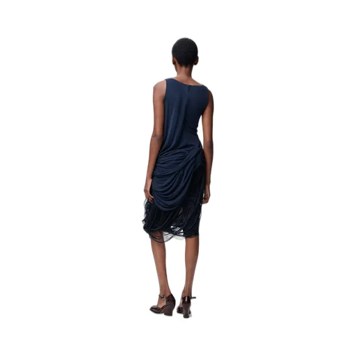 Embellished Dress In Viscose