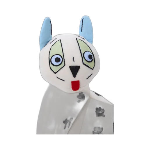 Cat Stuffed Toy In Cotton Velvet