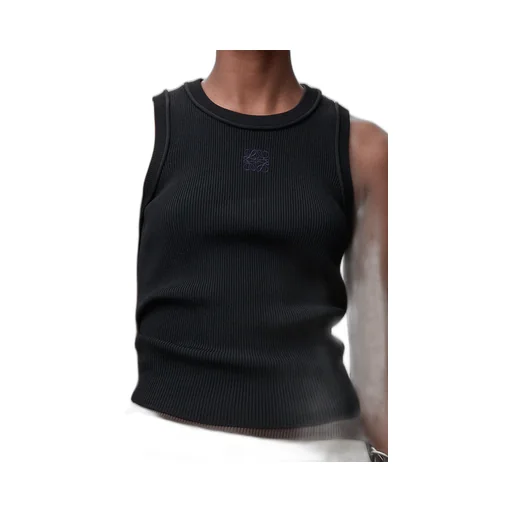 Anagram Tank Top In Stretch Viscose