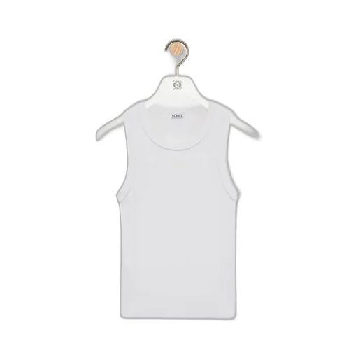 Anagram Tank Top In Stretch Viscose
