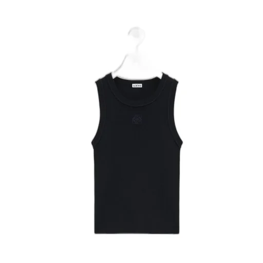 Anagram Tank Top In Stretch Viscose