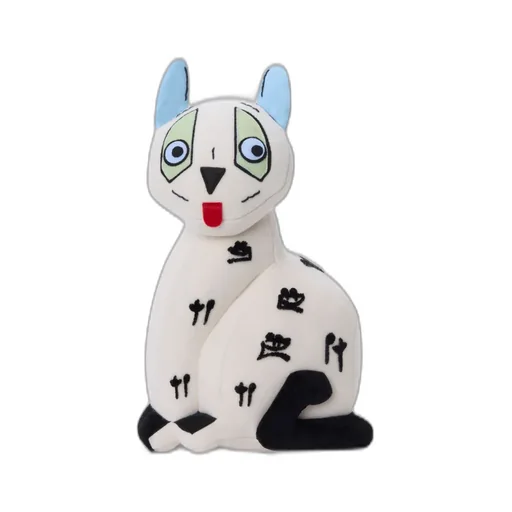 Cat Stuffed Toy In Cotton Velvet