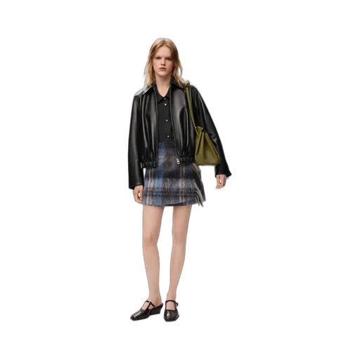 Skirt In Mohair And Wool Blend