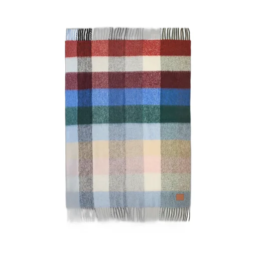 Blanket In Alpaca And Wool Blend