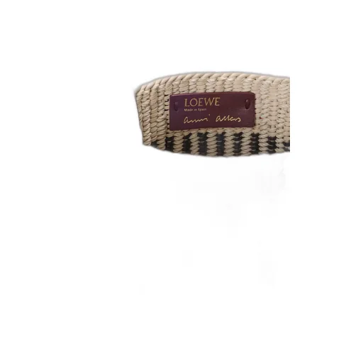 Bucket In Cord, Leather And Wool