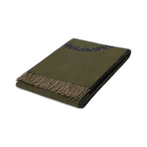 Blanket In Wool And Cashmere