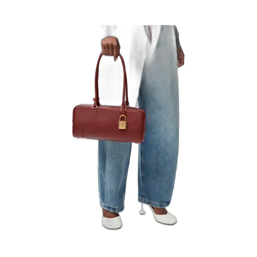 Amazona 31 Cropped Bag In Shiny Calfskin