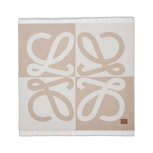 Blanket In Wool And Cashmere